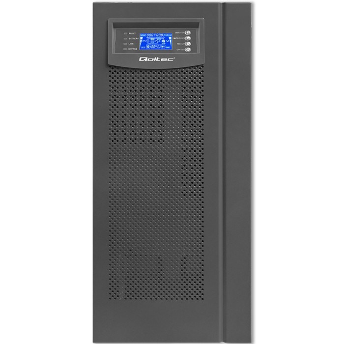 Qoltec 53982 UPS | On-line | Pure Sine Wave | 6kVA | 4.8kW | LCD | USB - Afbeelding 8