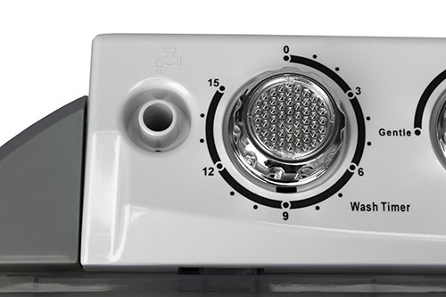 Camry Premium CR 8052 washing machine Top-load 3 kg Grey, White - Afbeelding 4