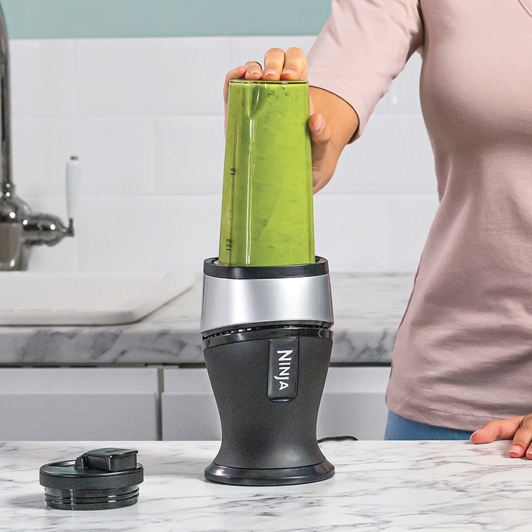 Ninja QB3001 0.47 L Tabletop blender 700 W Black, Silver - Afbeelding 10