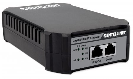 Intellinet Gigabit PoE++ Injector, One 95 W Port, IEEE 802.3bt (4PPoE) Compliant, Plastic Housing, Wall-mount Option - Afbeelding 9