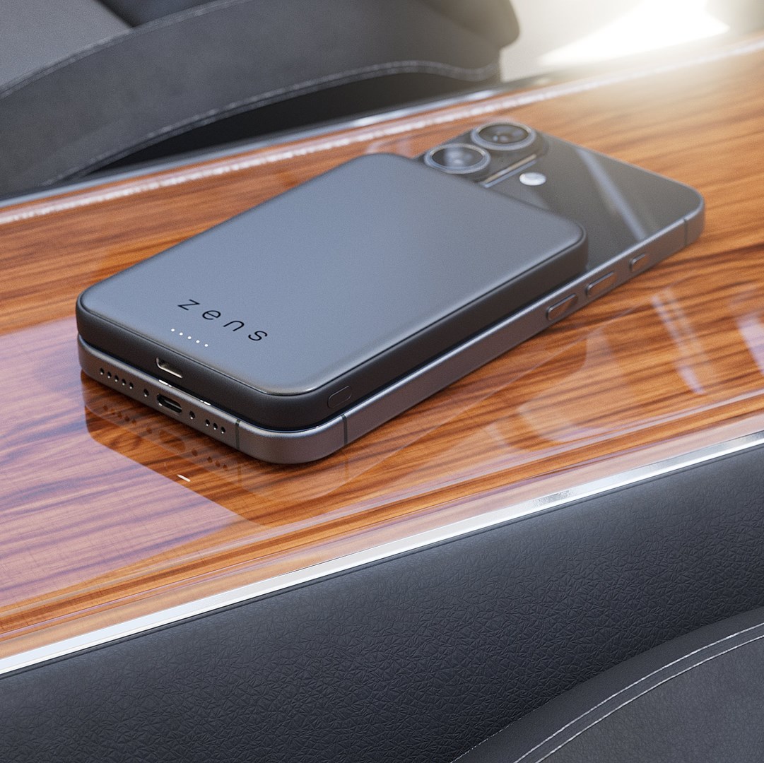 ZENS ZEPP11B/00 power bank 10000 mAh Wireless charging Black - Afbeelding 5