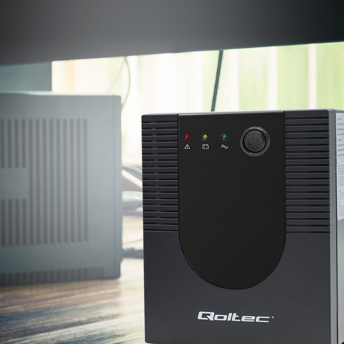 Qoltec Monolith 1200VA 720W UPS - Afbeelding 9