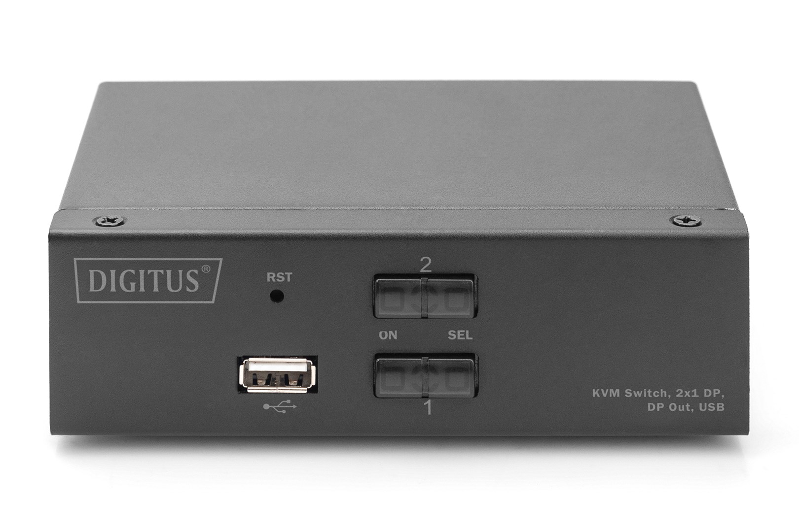 Digitus KVM Switch, 2x1 DP, DP Out,USB - Afbeelding 3