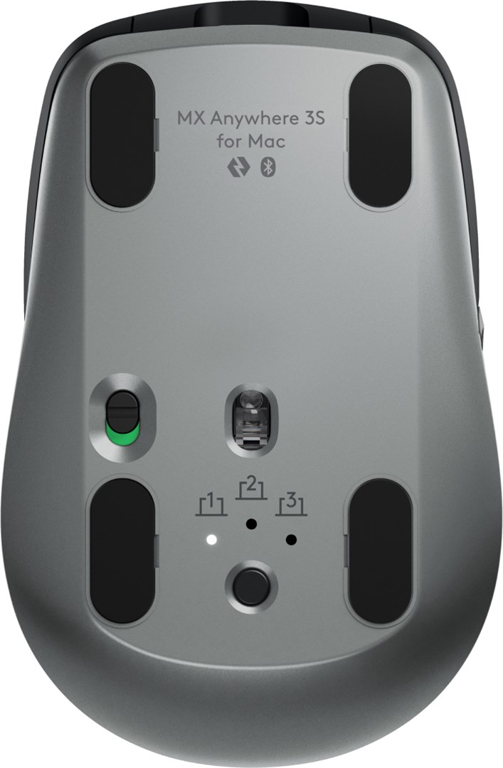 Logitech MX Anywhere 3S for Mac mouse Office Right-hand RF Wireless + Bluetooth Laser 8000 DPI - Afbeelding 8