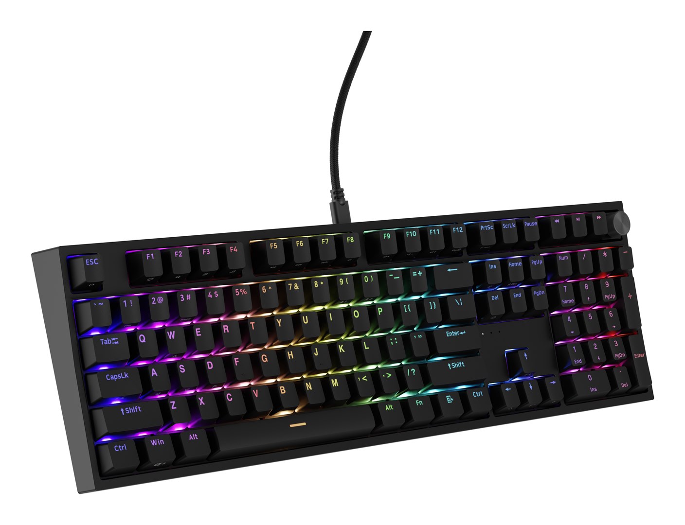 GENESIS THOR 404 keyboard Universal USB QWERTY English Black - Afbeelding 16