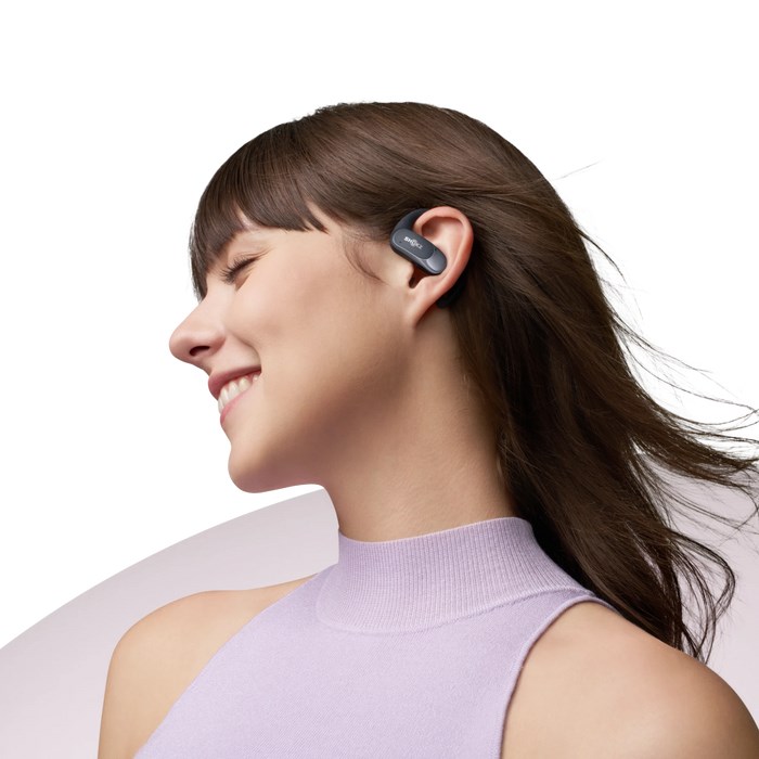 SHOKZ OpenFit Air Headset Wireless Ear-hook Calls/Music/Sport/Everyday Bluetooth Black - Afbeelding 12