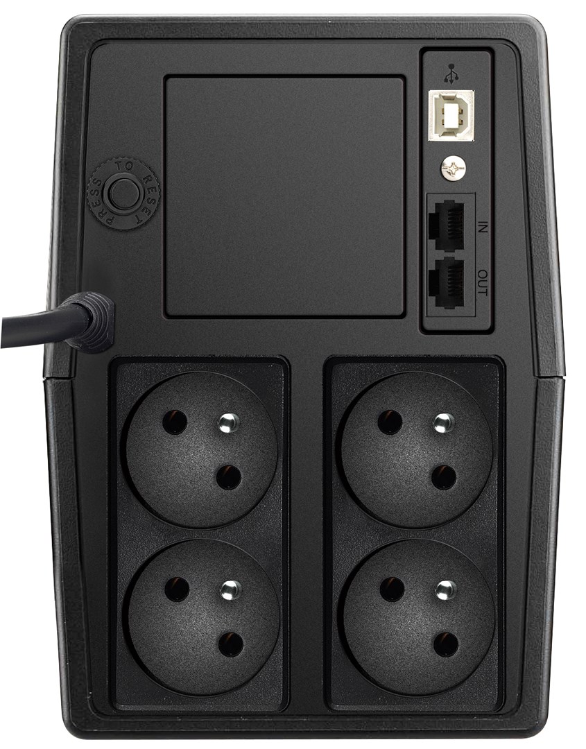 PowerWalker VI 1000 SCL FR Line-Interactive 1 kVA 600 W 4 AC outlet(s) - Afbeelding 4