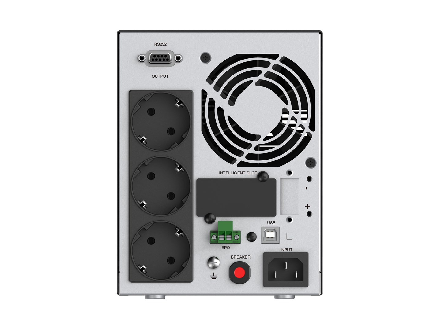 Conceptronic ZEUS52ES1K 1000VA 900W Online Tower UPS, Schuko - Afbeelding 4