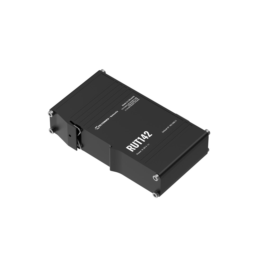 Teltonika Industrial router RUT142 WiFi 4, RS232, 2x RJ45 100Mb/s, IP30 - Afbeelding 4