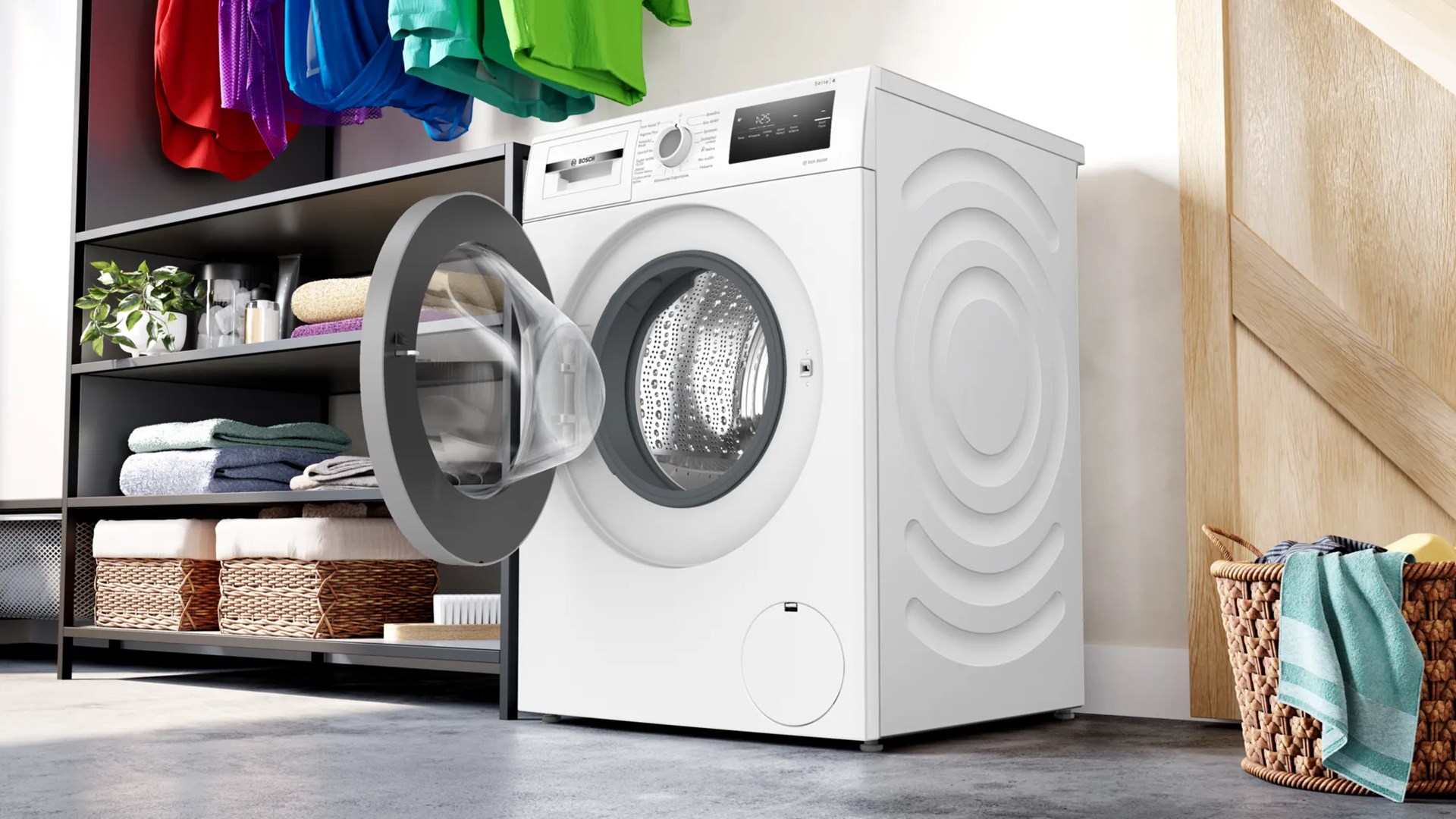 Bosch WAN2813APL Series 4 Front-loading washing machine 8 kg 1400 rpm White - Afbeelding 6