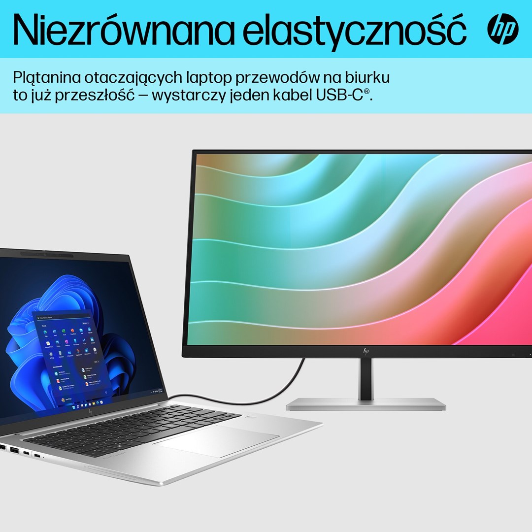 HP E-Series E27k G5 4K USB-C Monitor - Afbeelding 8