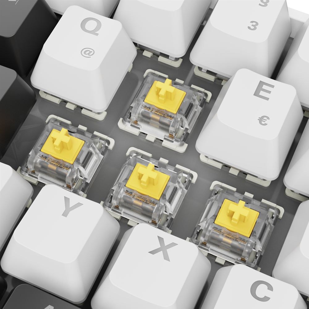 Sharkoon SGK50 S4 keyboard Home USB QWERTZ German White - Afbeelding 7