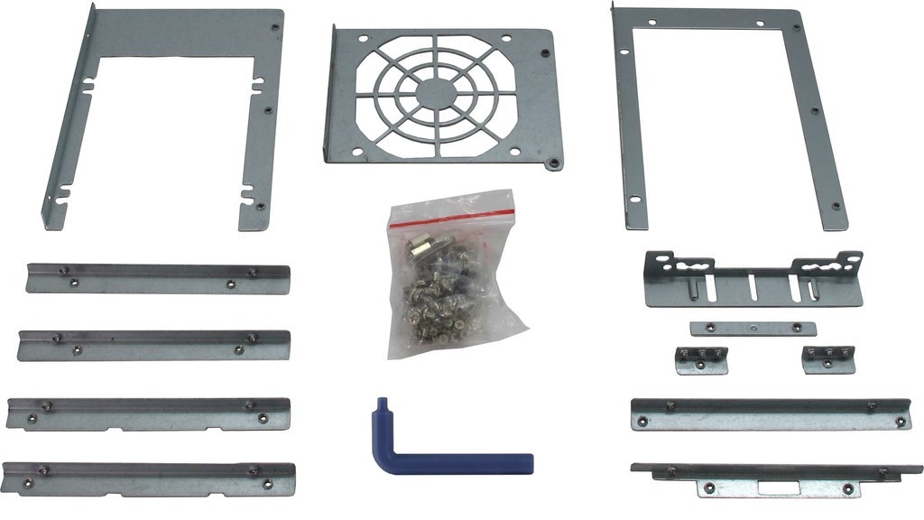 Inter-Tech 4U-4424 Rack Black, Silver - Afbeelding 10