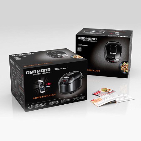 REDMOND M800S 5 L 900 W Black - Afbeelding 5