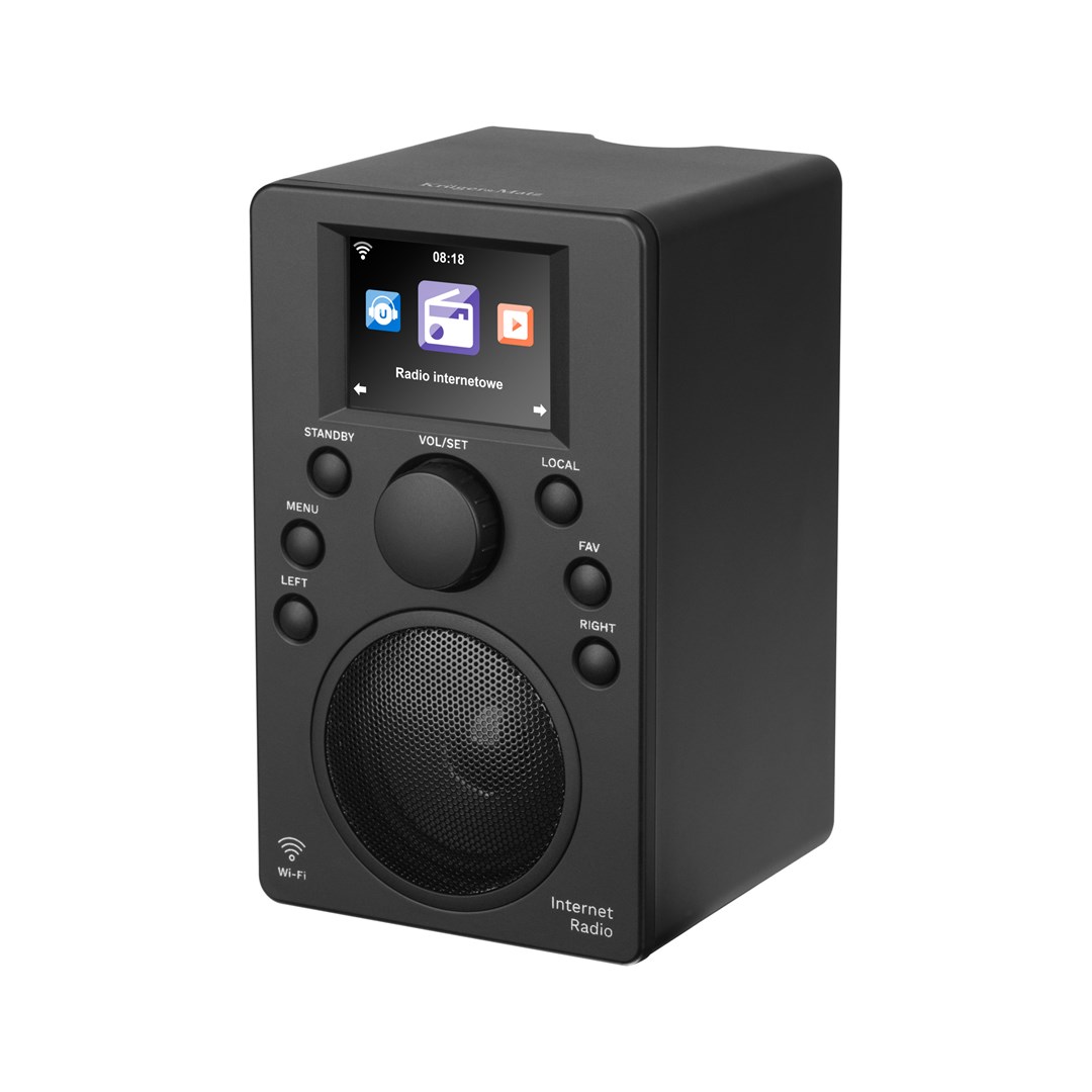 Krüger&Matz KM0818.1 Internet Radio Black - Afbeelding 4