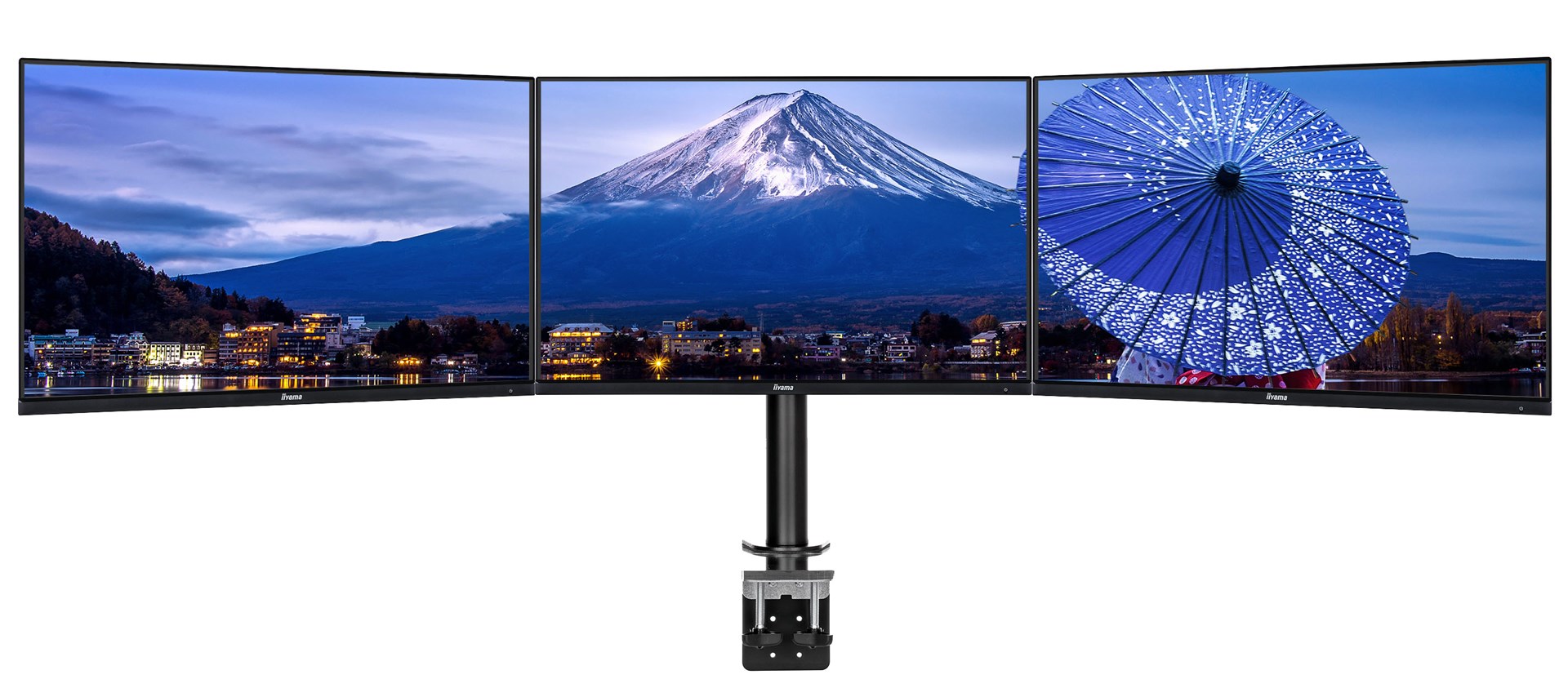 iiyama Desk Mount 68.6 cm (27") Black - Afbeelding 10
