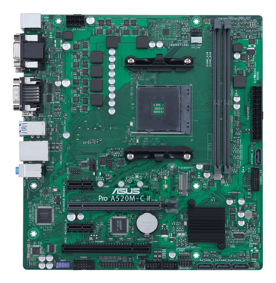 ASUS PRO A520M-C II/CSM AMD A520 Socket AM4 micro ATX - Afbeelding 11