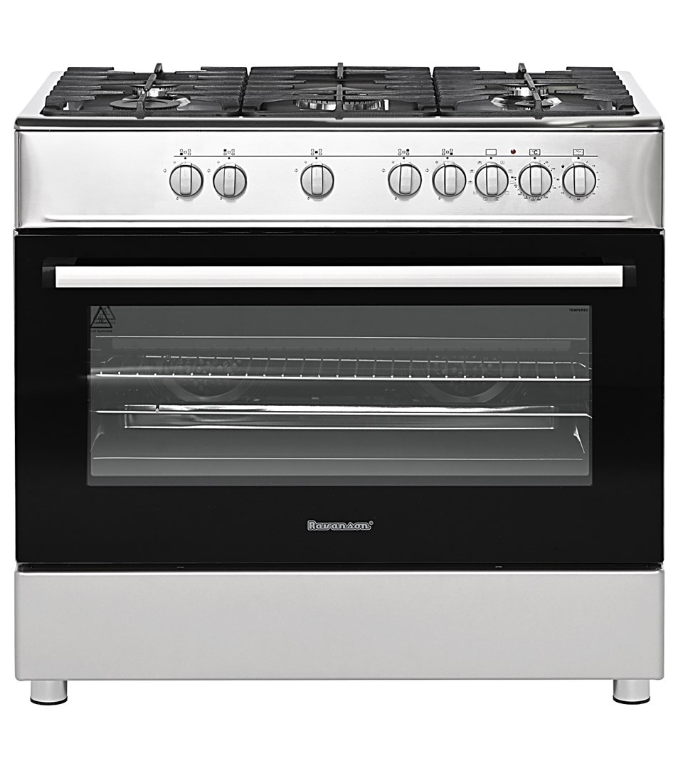 Ravanson KWGE-K90A Cheff (inox) gas and electric cooker