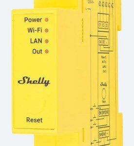Shelly Pro RGBWW PM Wireless Yellow