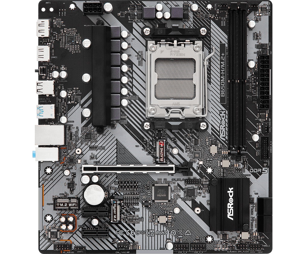 ASRock B650M-H/M.2+ motherboard - Afbeelding 4