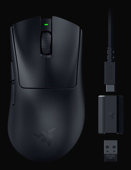 Razer DeathAdder V3 Hyperspeed wireless Gaming Mouse black - Afbeelding 2