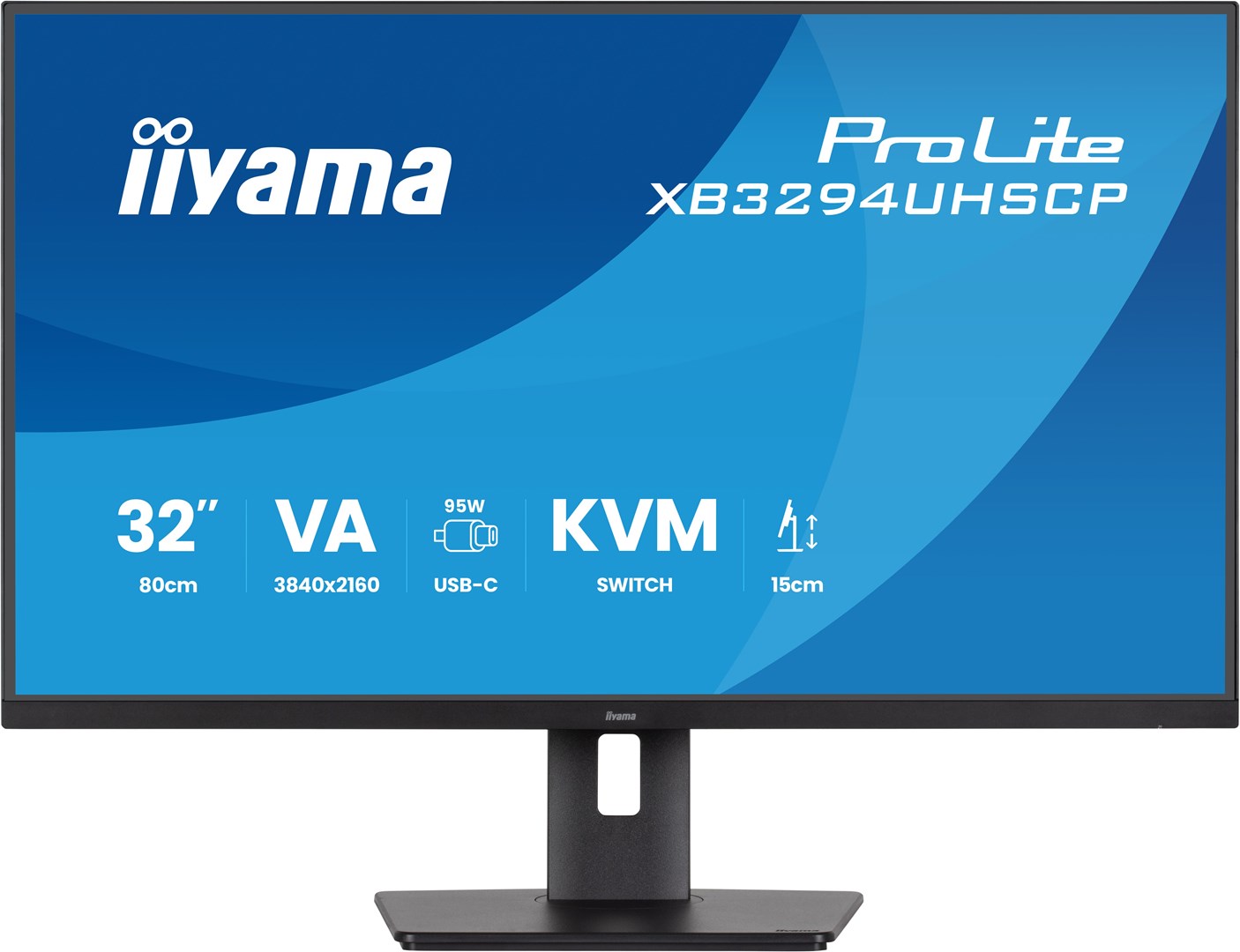 Monitor iiyama ProLite 32'' 4K VA, USB-C - Afbeelding 3