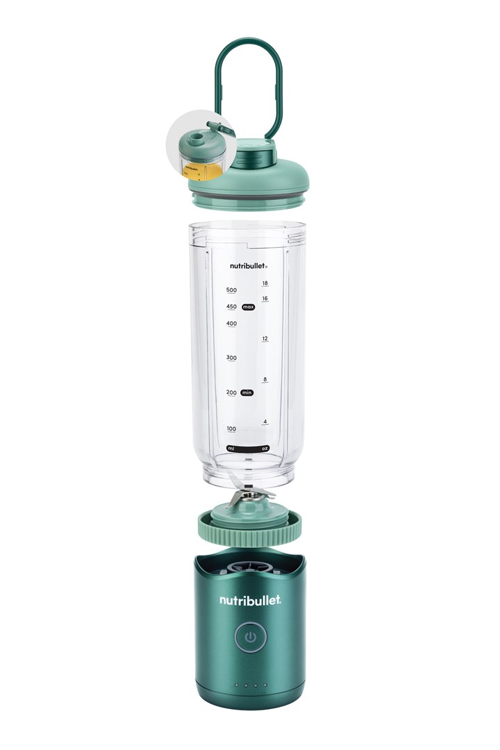 NutriBullet NBP013GR blender 0.59 L Portable blender Green - Afbeelding 18