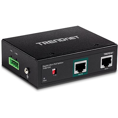 Trendnet TI-SG104 network splitter Power over Ethernet (PoE) Black - Afbeelding 3