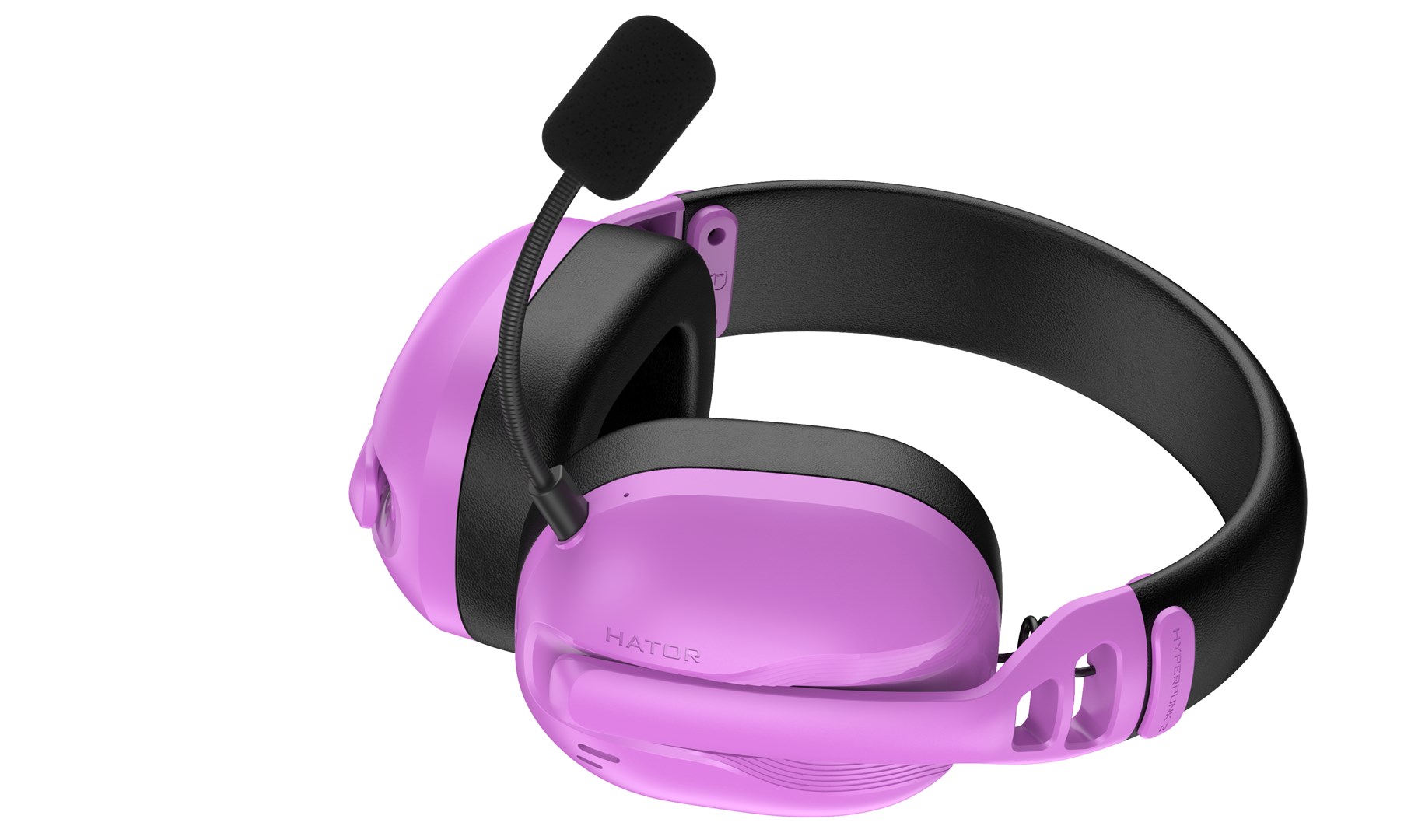 HATOR Hyperpunk 3 Wireless Headset Wired & Wireless Head-band Gaming USB Type-C / USB Type-A Bluetooth Violet - Afbeelding 16