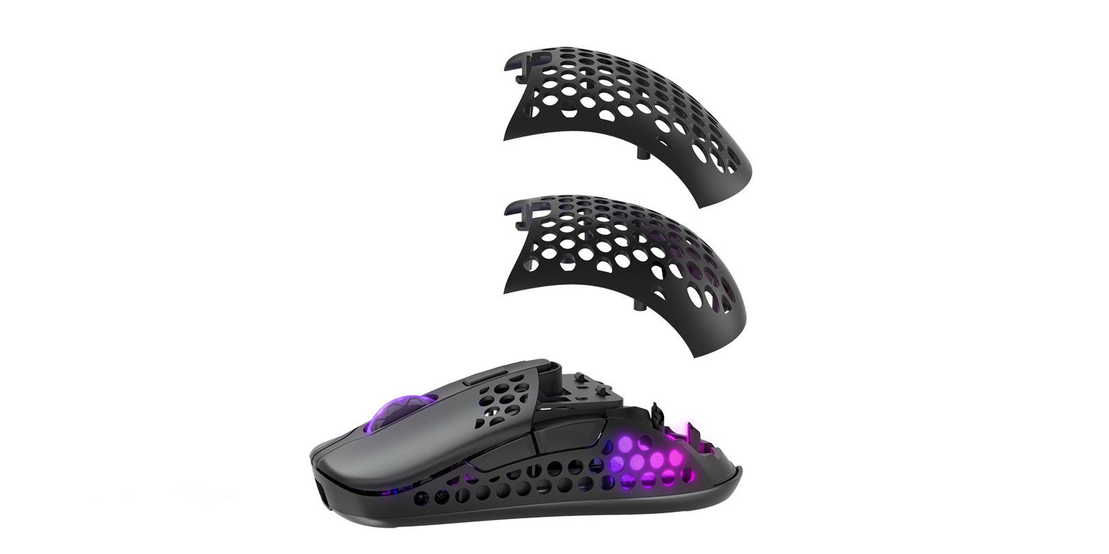 CHERRY XTRFY M42 RGB mouse Gaming Ambidextrous RF Wireless + USB Type-C Optical 19000 DPI - Afbeelding 10