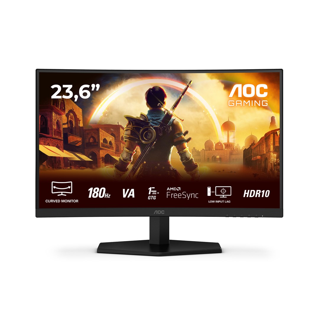 AOC G4 C24G42E computer monitor 59.9 cm (23.6") 1920 x 1080 pixels Full HD LED Black, Red - Afbeelding 10