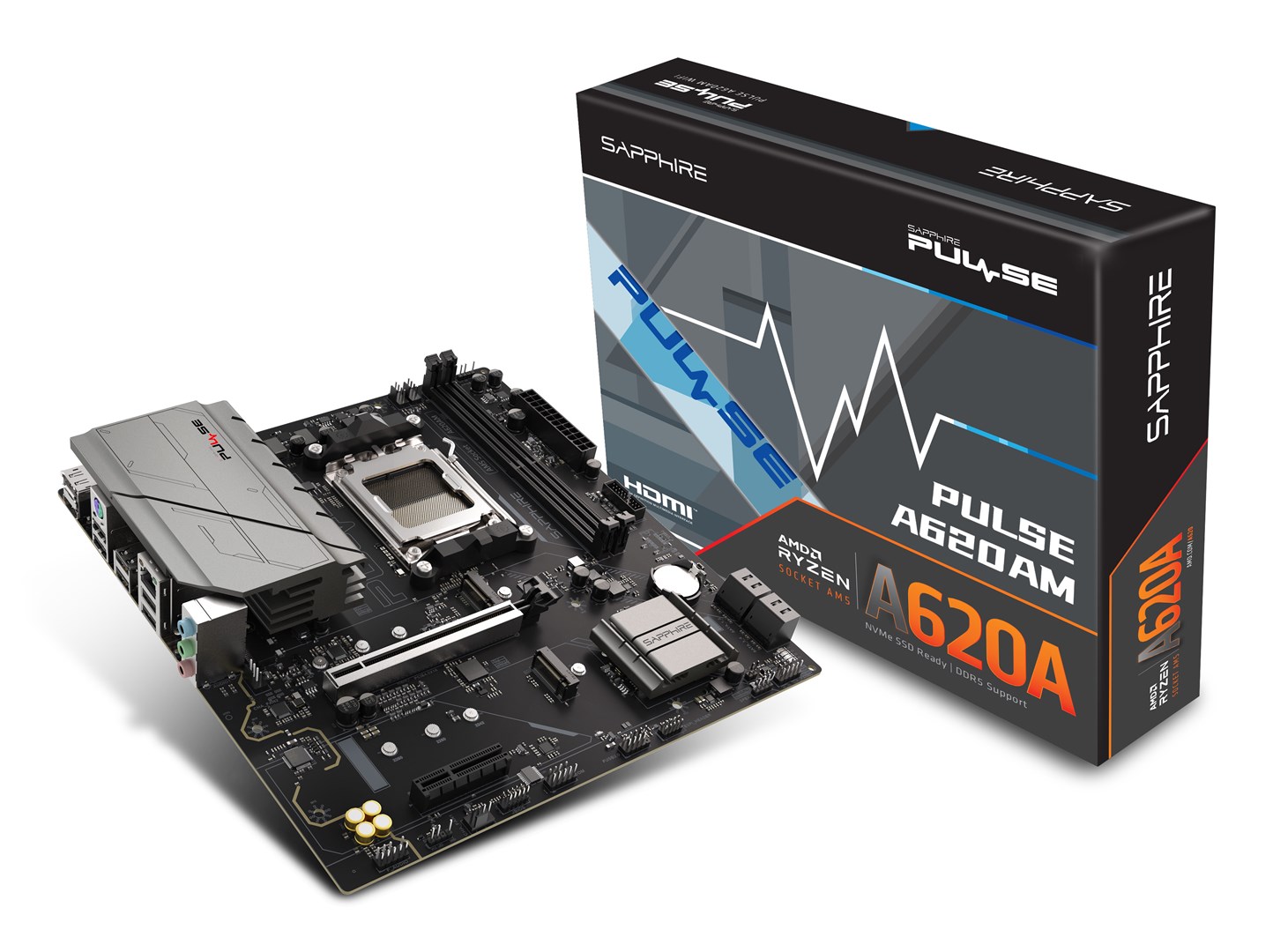 Sapphire PULSE A620AM AMD A620A Socket AM5 micro ATX - Afbeelding 7