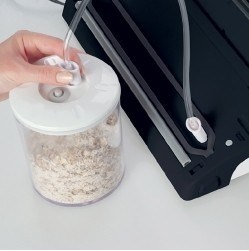 Solis Easy Vac Pro 569 vacuum sealer 800 mbar Black, Silver - Afbeelding 4