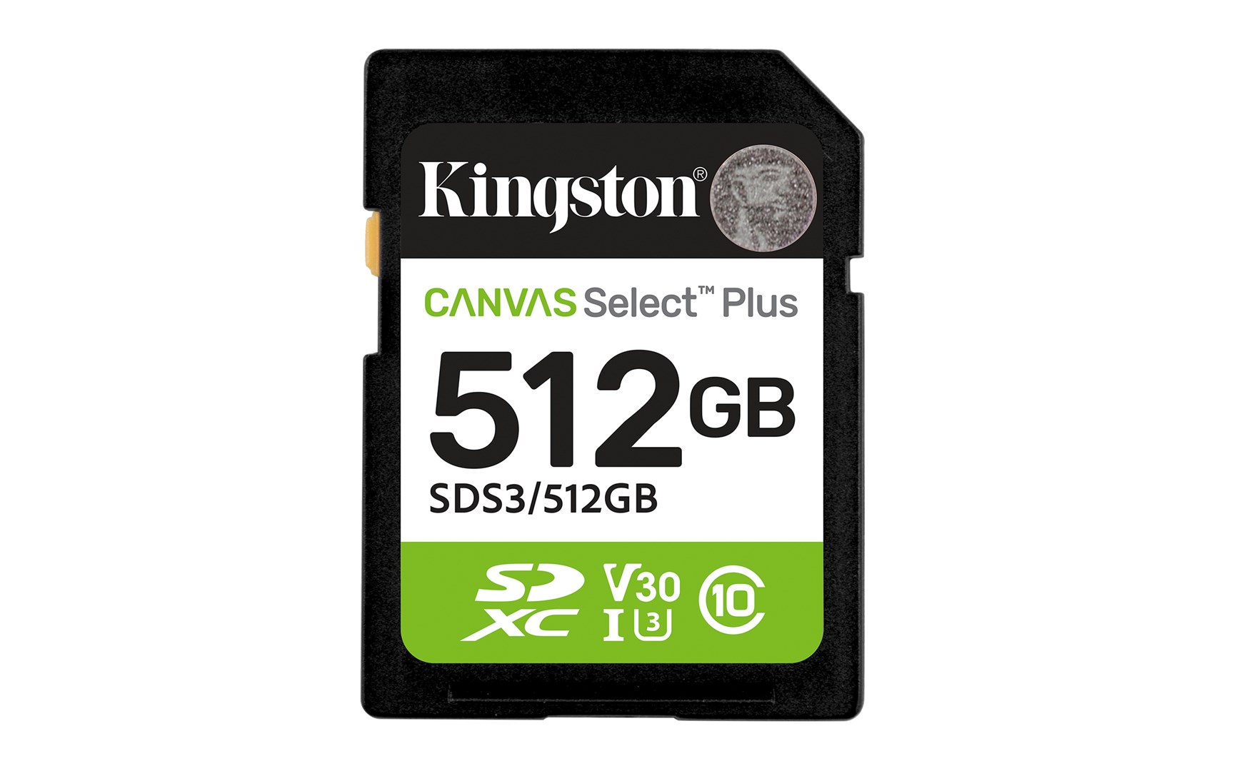 Kingston Technology 512GB SDXC Canvas Select Plus Gen3 150MB/s C10 UHS-I U3 V30 - Afbeelding 5