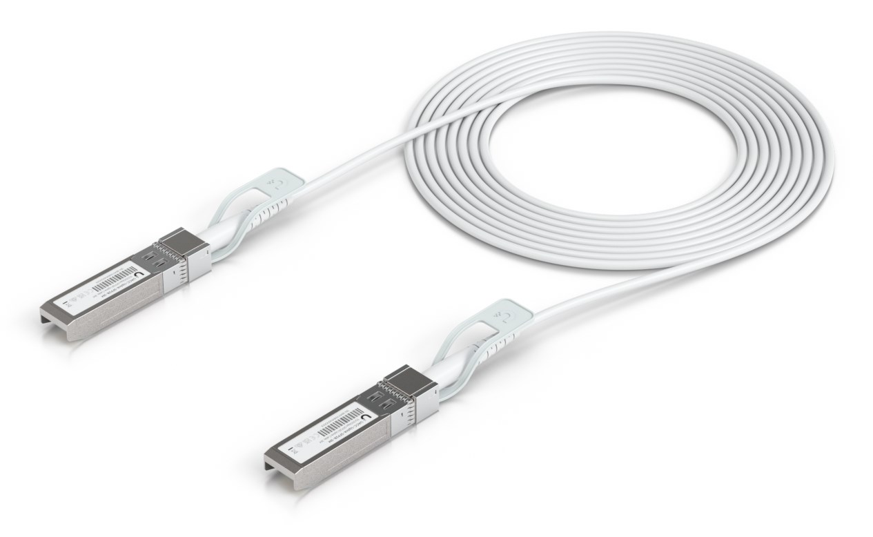 Ubiquiti UACC-Uplink-SFP28-3M InfiniBand/fibre optic cable DAC White