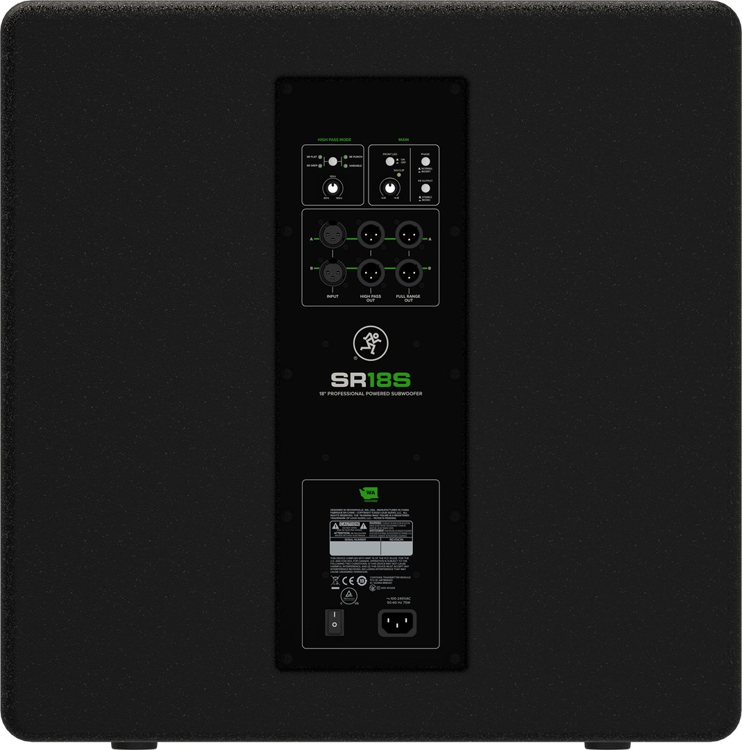 Mackie SR18S Black 1600 W - Afbeelding 3