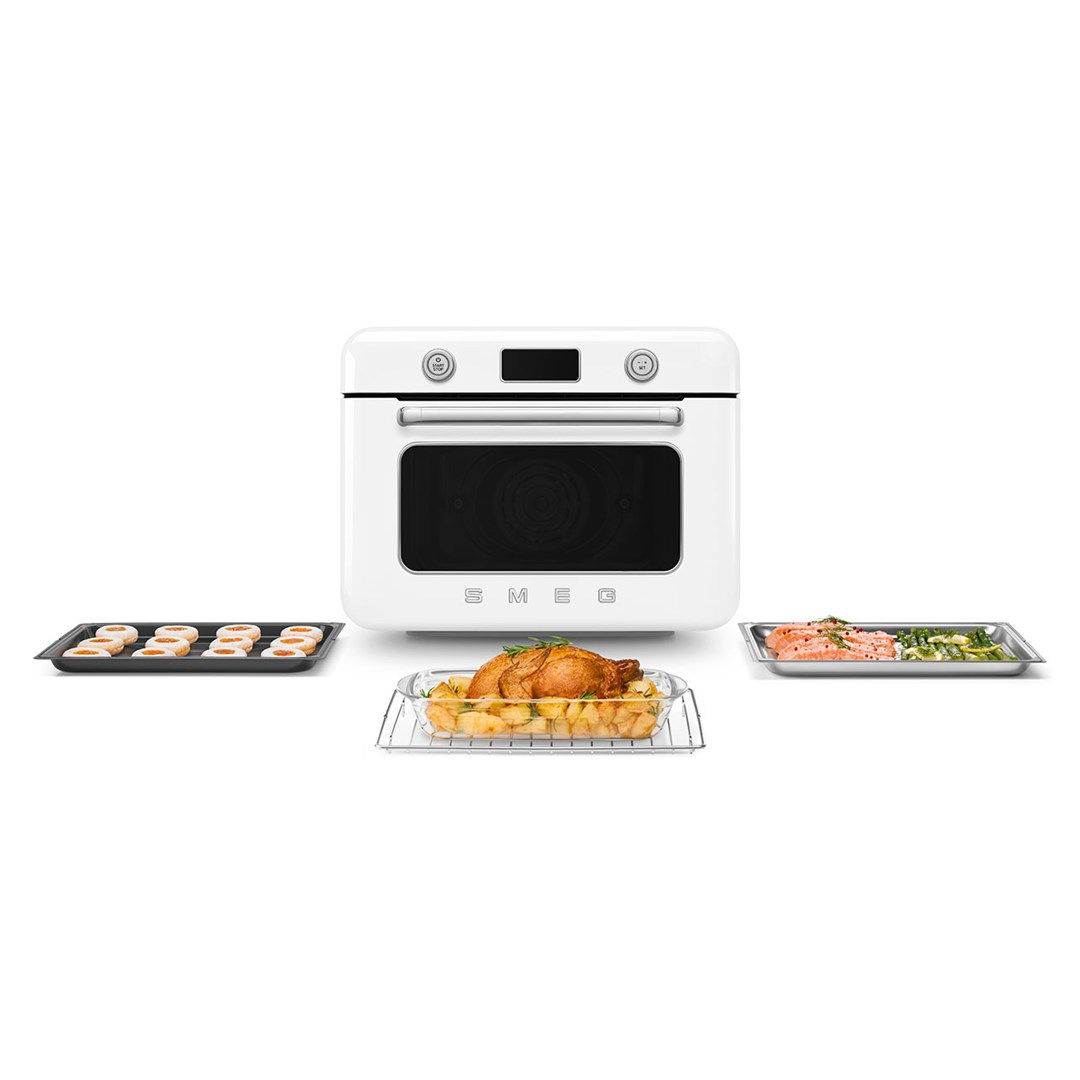 Smeg COF01WHEU steam oven Small White Buttons, Rotary - Afbeelding 8
