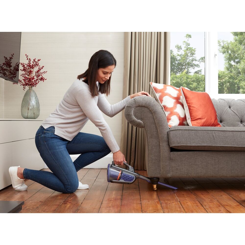Black & Decker BHHV520BFP handheld vacuum Black, Violet Bagless - Afbeelding 9