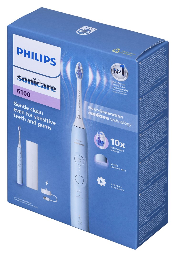 Philips 6100 HX7406/02 Rechargeable Sonic Toothbrush - Afbeelding 18