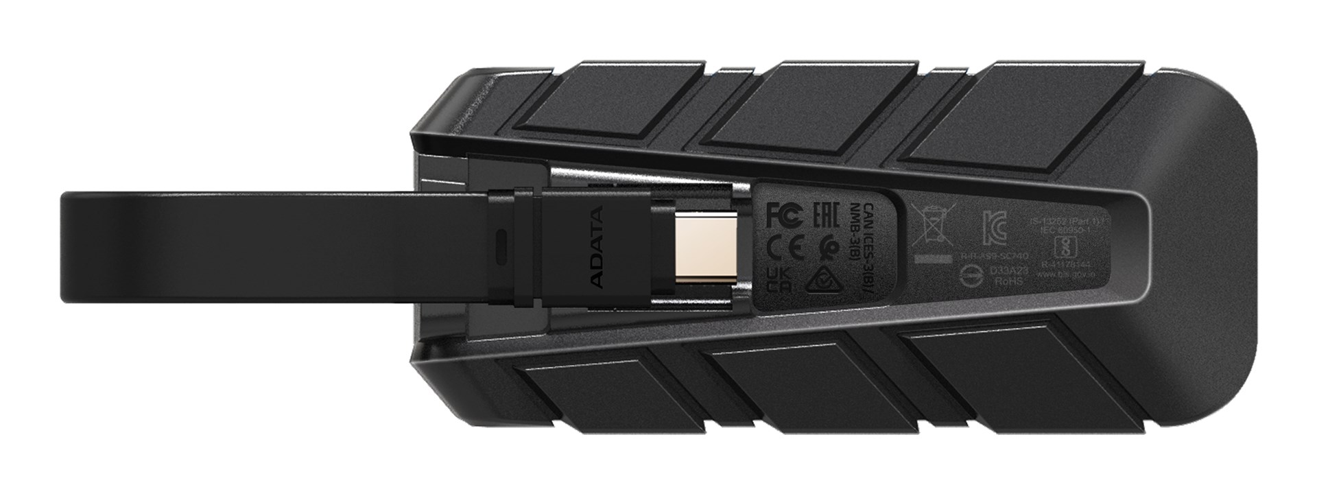 ADATA SC740 500 GB USB Type-C 3.2 Gen 2 (3.1 Gen 2) Black, Blue - Afbeelding 10