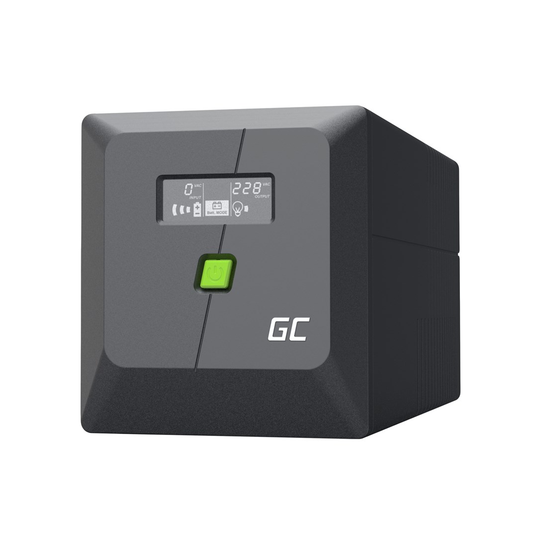 Green Cell uninterruptible power supply (UPS) Line-Interactive 0.75 kVA 480 W 4 AC outlet(s)