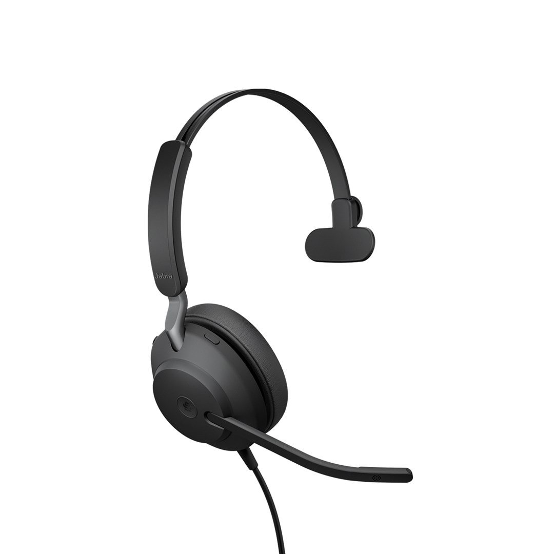 Jabra Evolve2 40 SE Headset Wired Head-band Calls/Music USB Type-C / USB Type-A Black - Afbeelding 18