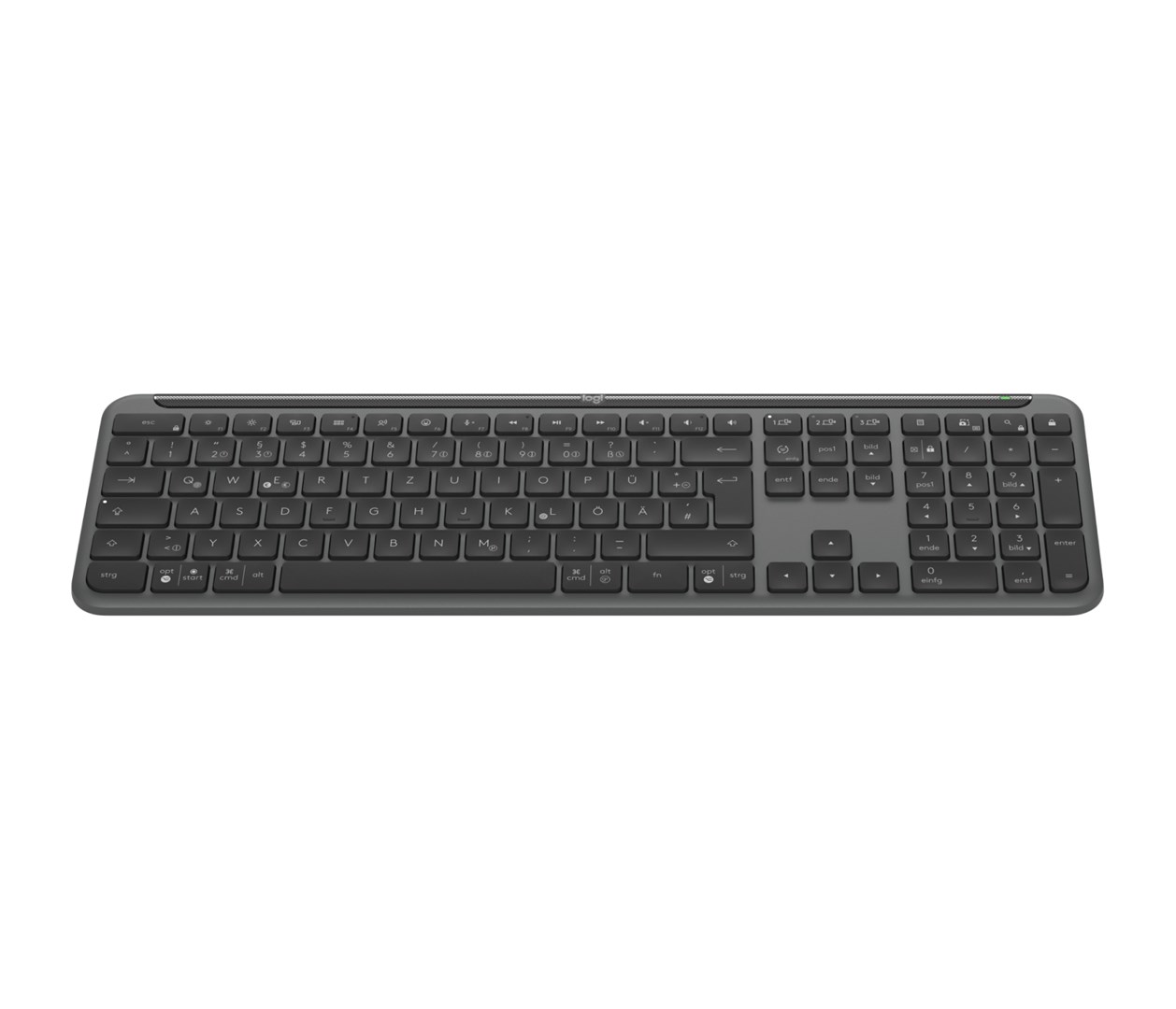 Logitech 920-012451 keyboard Office RF Wireless + Bluetooth QWERTZ German Graphite - Afbeelding 7