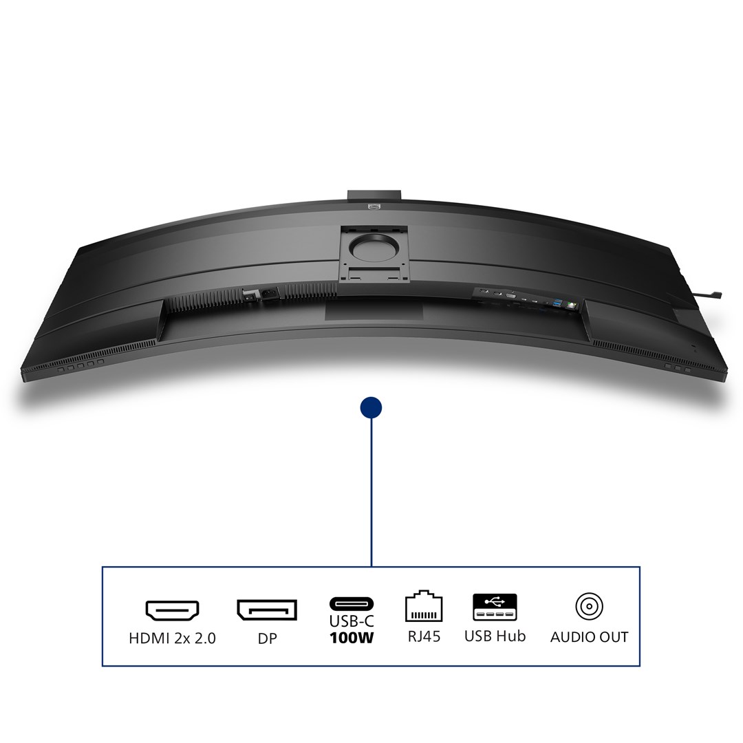 Philips 49B2U6903CH/00 computer monitor 124 cm (48.8") 5120 x 1440 pixels Dual QHD LCD Grey - Afbeelding 7