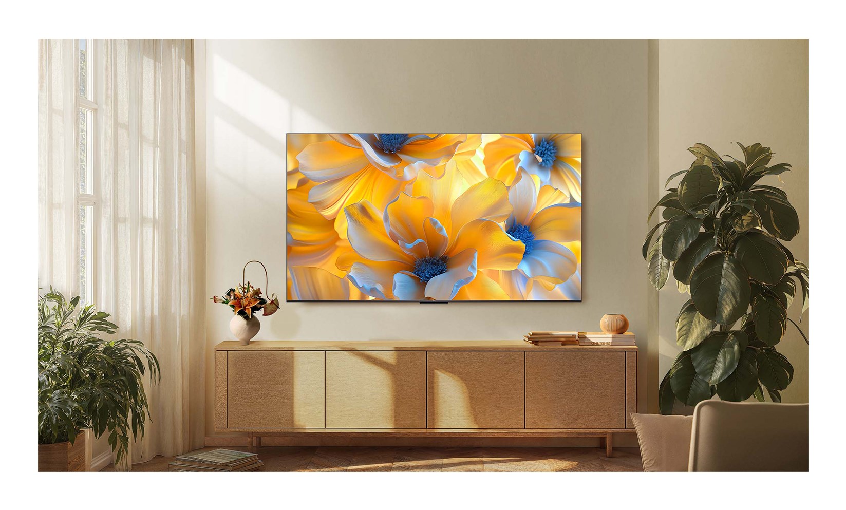 TCL C6K 55" 4K UHD Smart TV Wi-Fi Metallic - Afbeelding 7