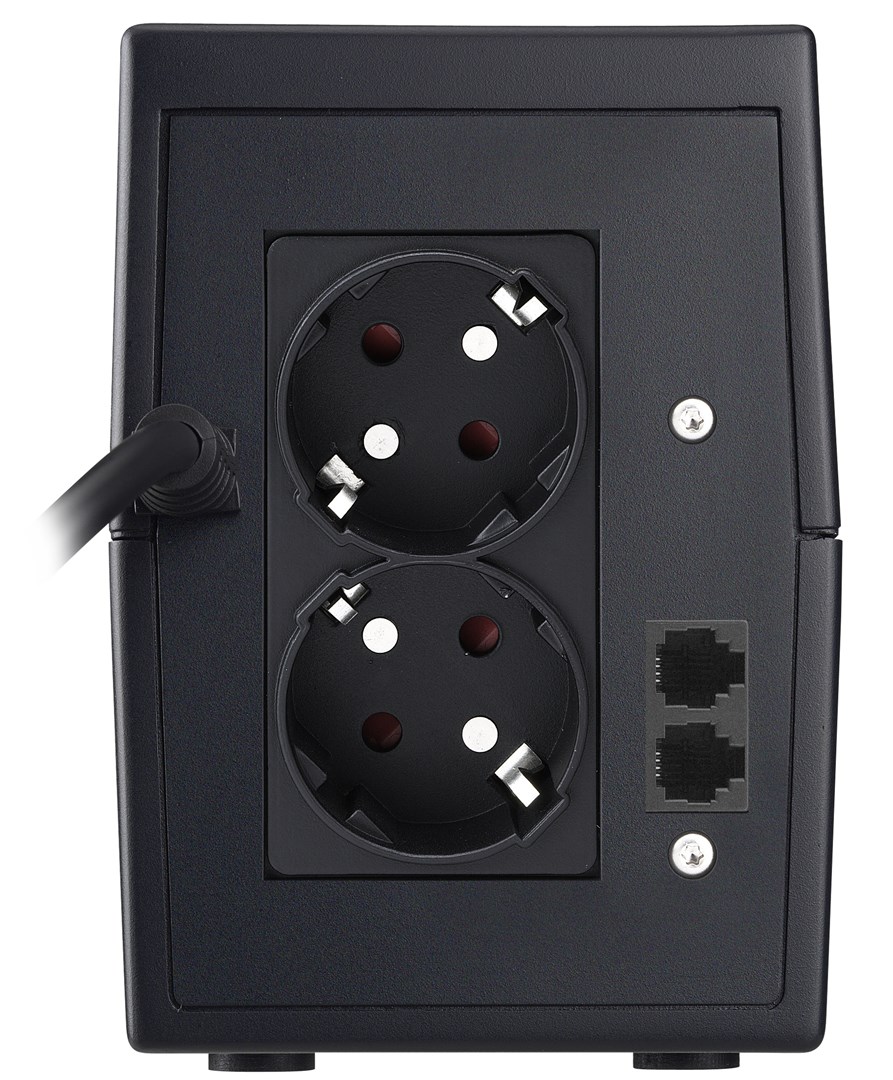 PowerWalker VI 850 SHL Schuko Line-Interactive 0.85 kVA 480 W 2 AC outlet(s) - Afbeelding 3