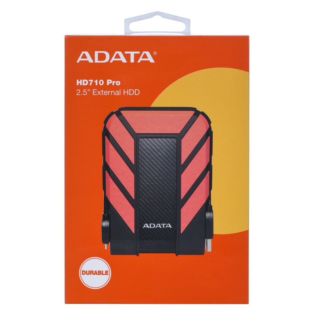 ADATA HD710 Pro external hard drive 1000 GB Black, Red - Afbeelding 5