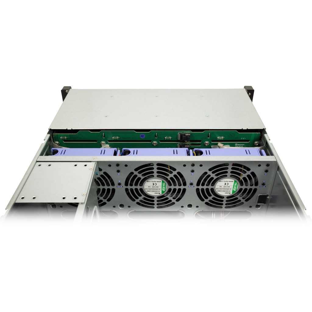 Inter-Tech 4U-4724 HDD enclosure Grey 2.5/3.5" - Afbeelding 4