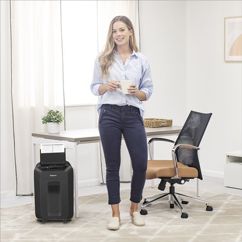 Fellowes AutoMax 90M paper shredder Micro-cut shredding Black - Afbeelding 14