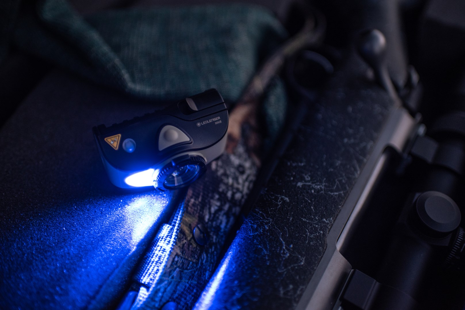 Flashlight Ledlenser MH 8 Black-Black - Afbeelding 20